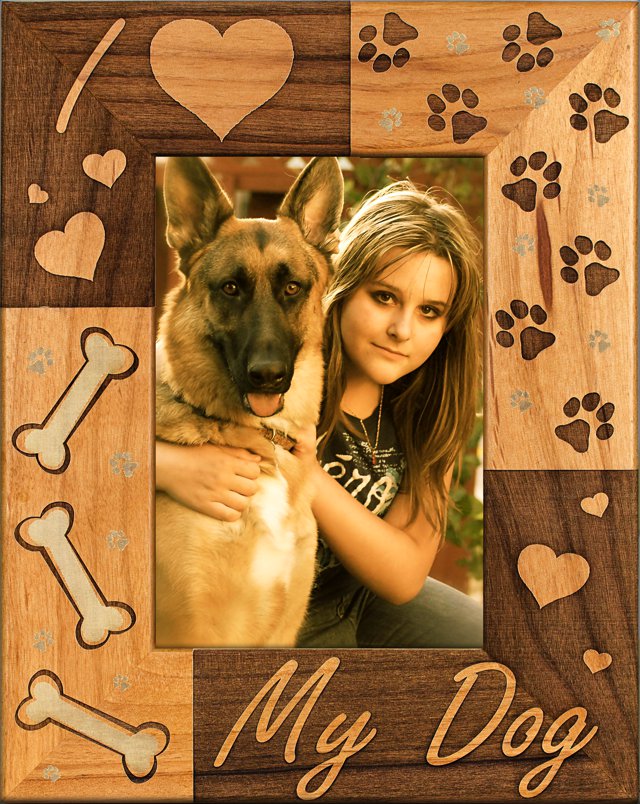 I Heart My Dog - Pet Frame