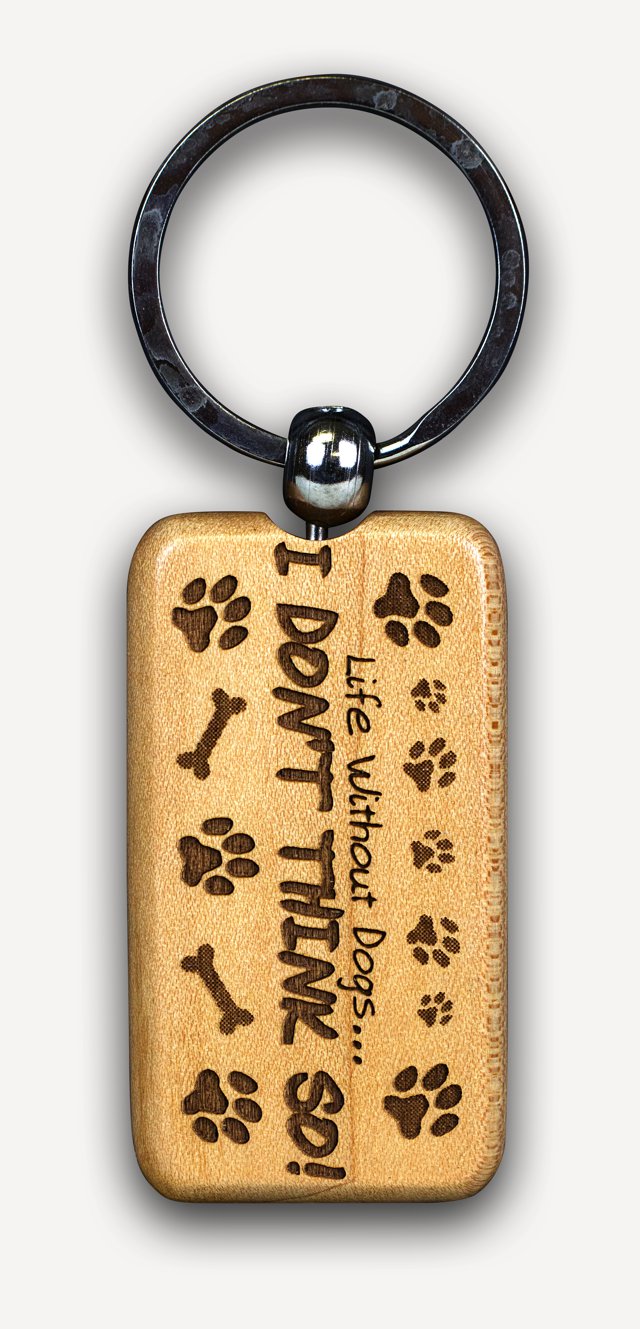 Life Without Dogs - Pet Key Chain