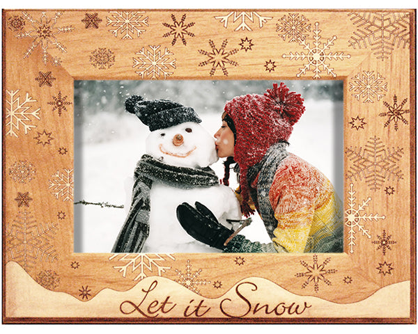 Let It Snow Winter Frame