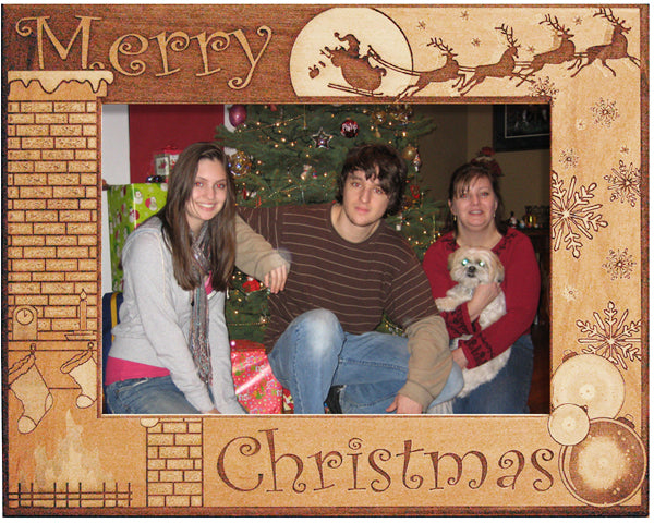 Merry Christmas Santa Frame