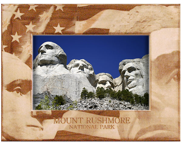 Mt. Rushmore Patriotic Frame