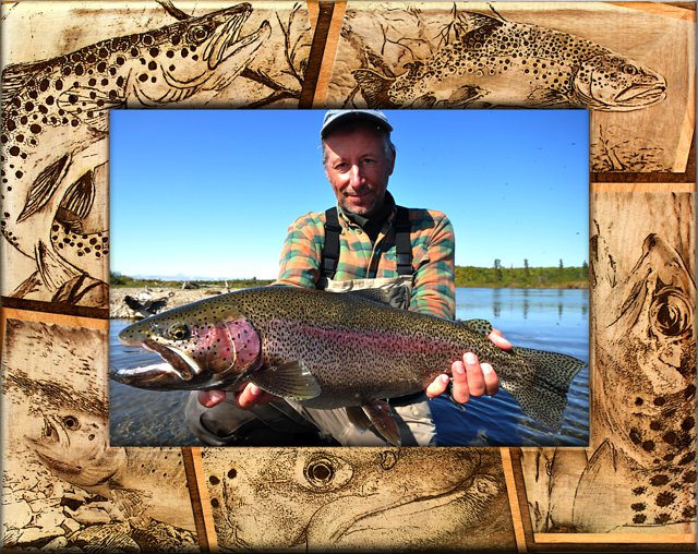 Trout Fishing Frame