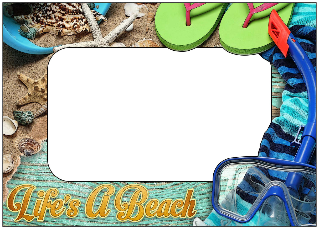 Life's A Beach - Beach Wood Accessories