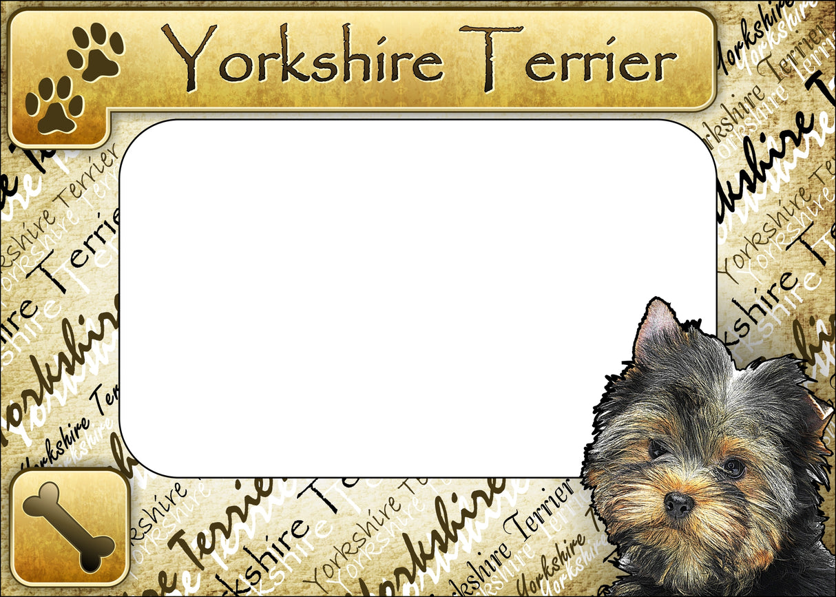 Yorkshire Terrier - ColorWorks Magnetic Dog Breed Mattes