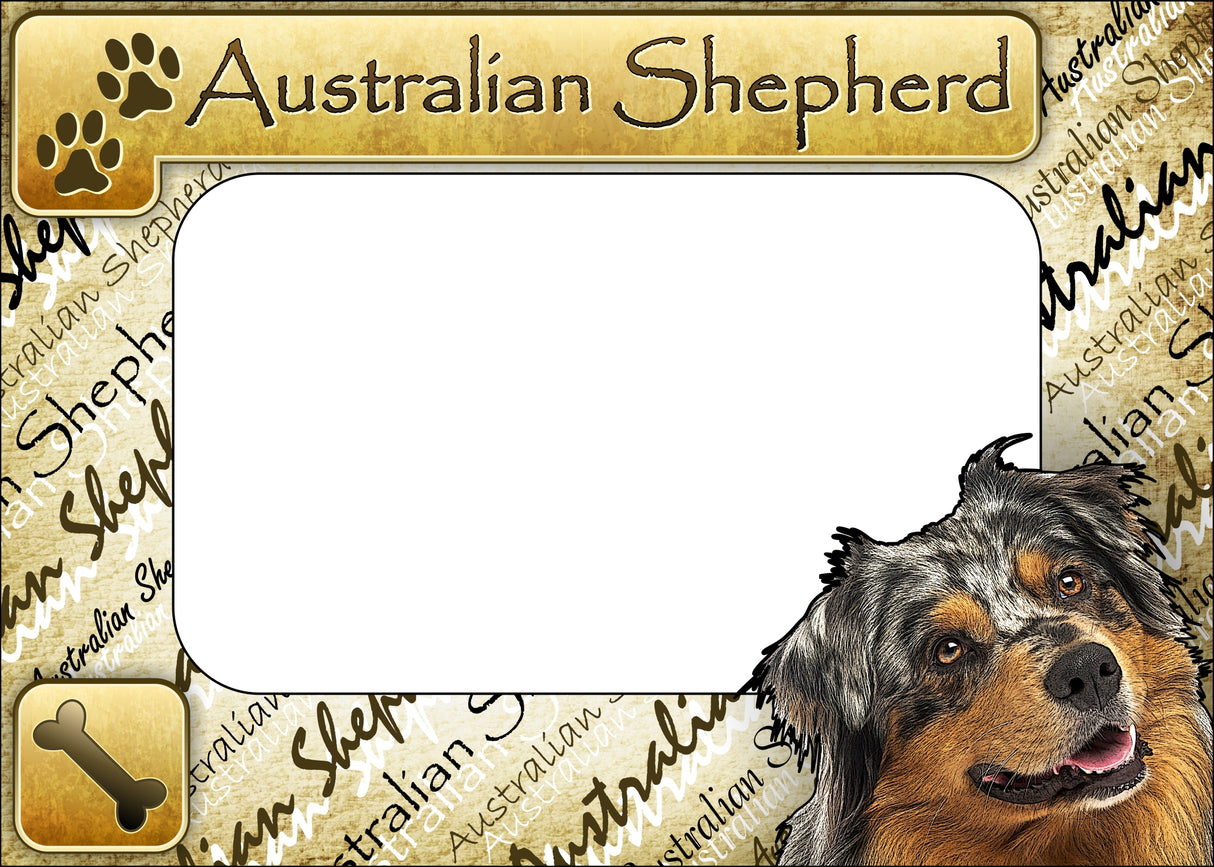 Australian Shepherd - ColorWorks Magnetic Dog Breed Mattes