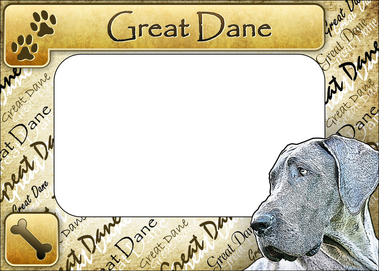 Great Dane - ColorWorks Magnetic Dog Breed Mattes