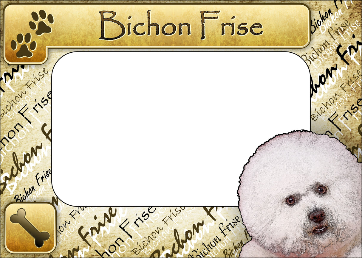 Bichon Frise - ColorWorks Magnetic Dog Breed Mattes