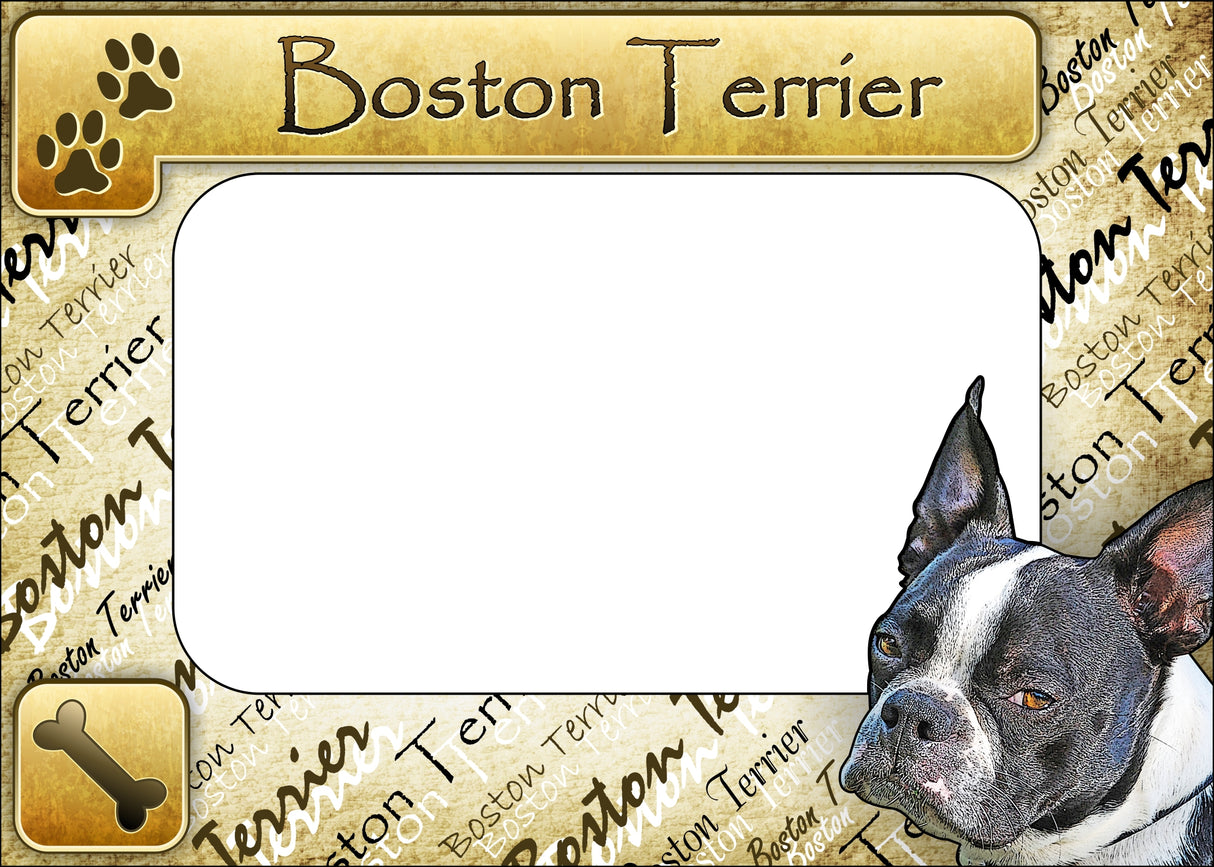 Boston Terrier - ColorWorks Magnetic Dog Breed Mattes