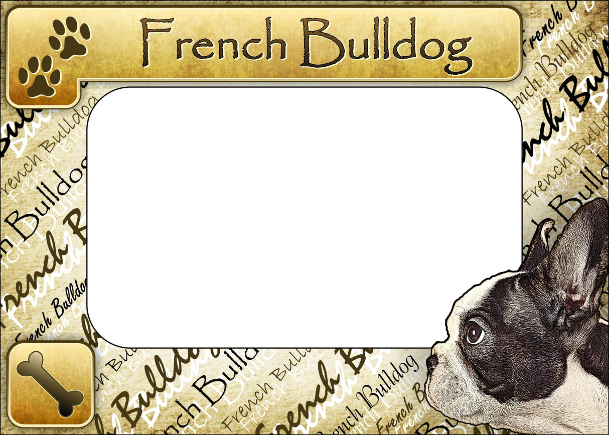 French Bulldog - ColorWorks Magnetic Dog Breed Mattes