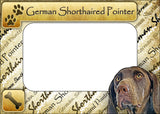 German Shorthaired Pointer - ColorWorks Magnetic Dog Breed Mattes