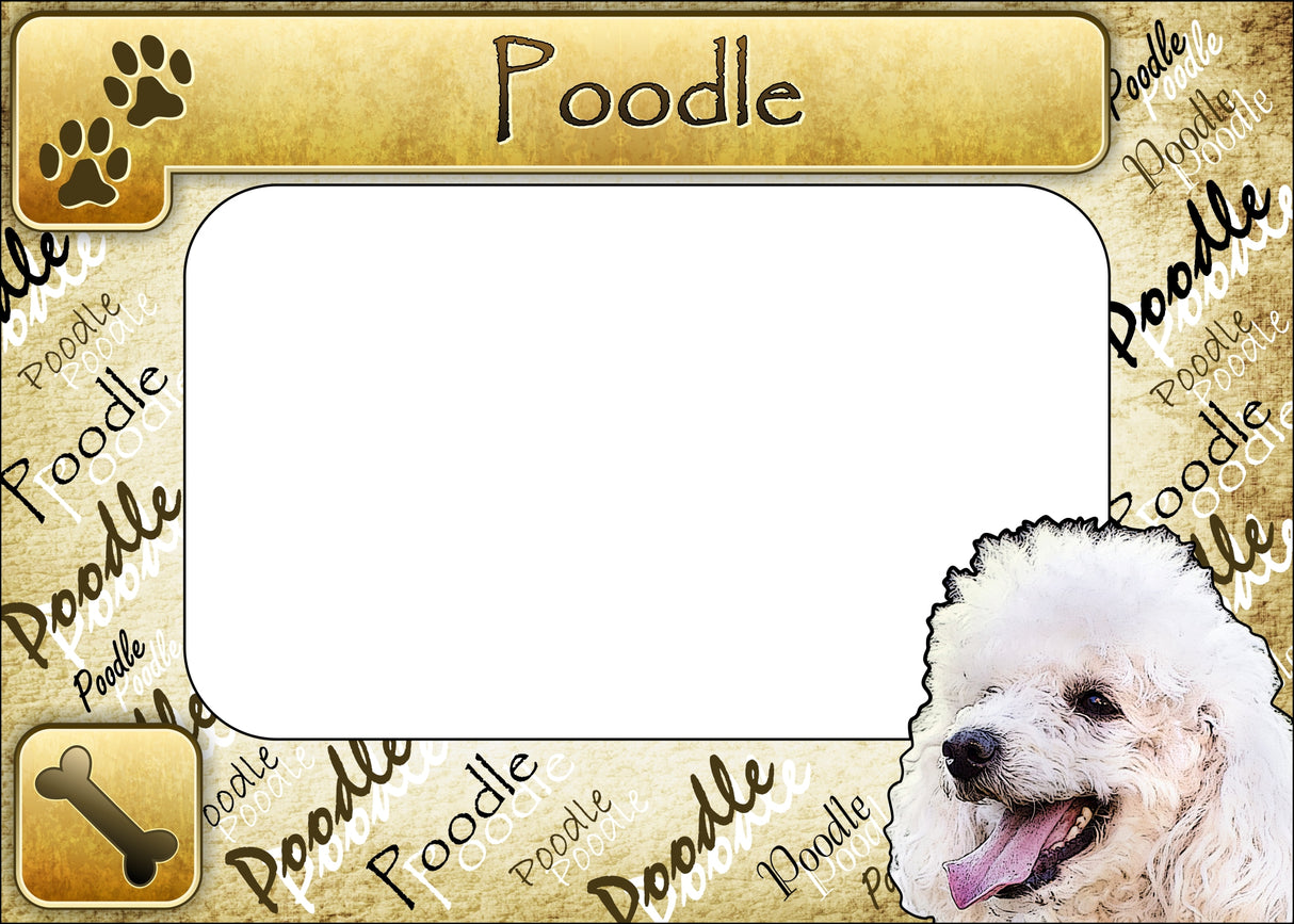 Poodle - ColorWorks Magnetic Dog Breed Mattes