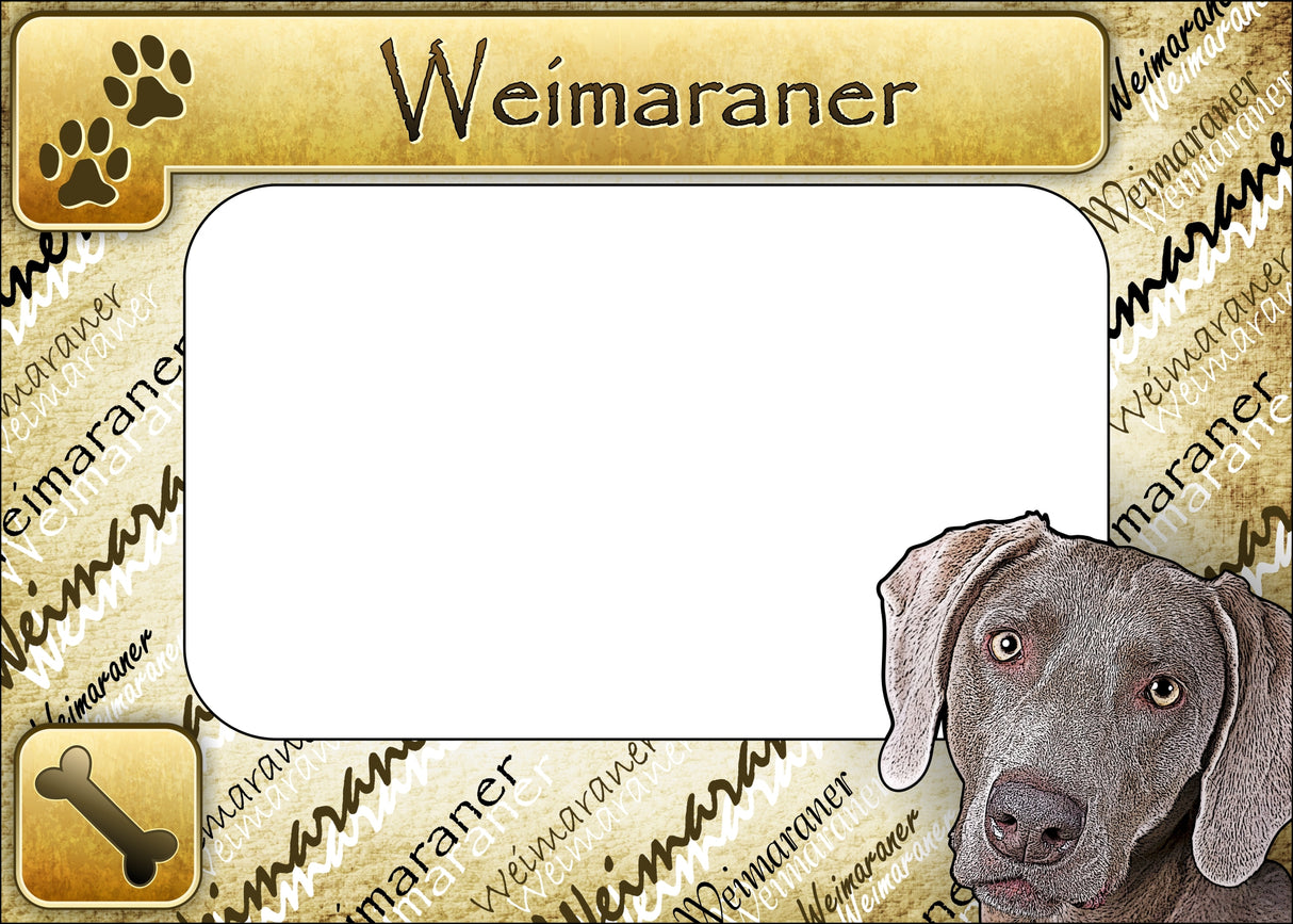 Weimaraner - ColorWorks Magnetic Dog Breed Mattes