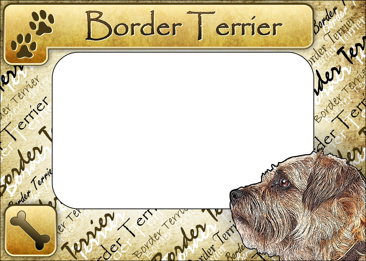 Border Terrier - ColorWorks Magnetic Dog Breed Mattes