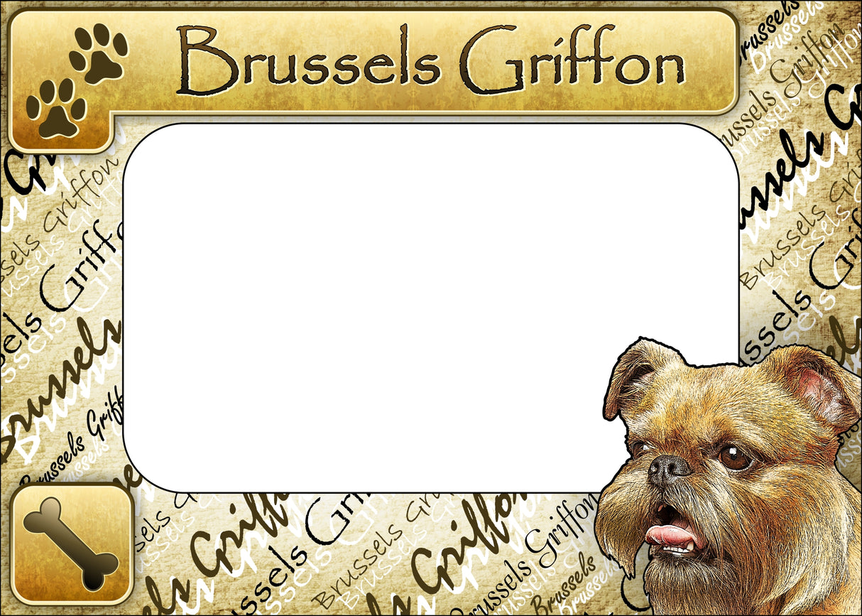 Brussels Griffon - ColorWorks Magnetic Dog Breed Mattes