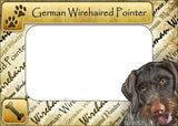 German Wirehaired - ColorWorks Magnetic Dog Breed Mattes