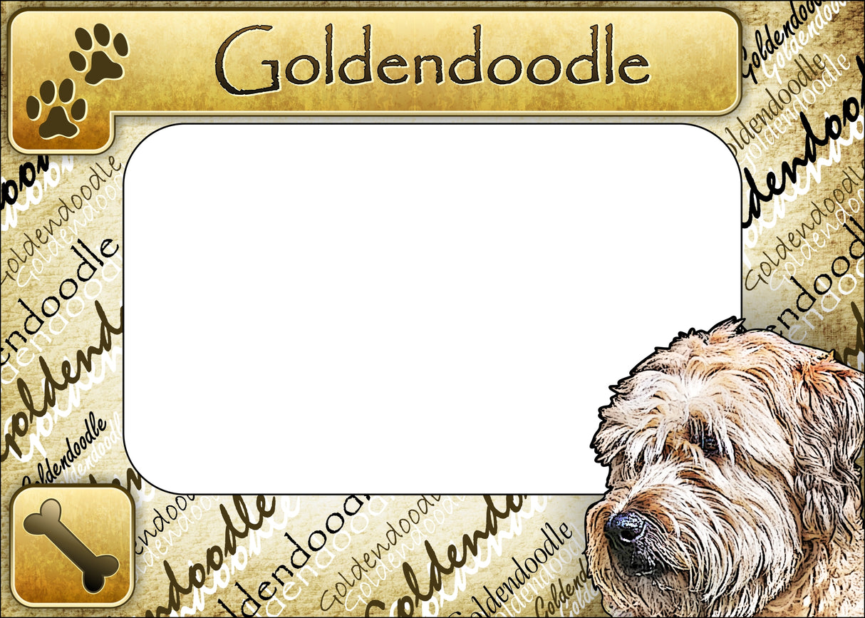 Goldendoodle - ColorWorks Magnetic Dog Breed Mattes