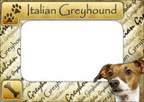 Italian Greyhound - ColorWorks Magnetic Dog Breed Mattes