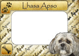 Lhasa Apso - ColorWorks Magnetic Dog Breed Mattes