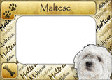 Maltese - ColorWorks Magnetic Dog Breed Mattes