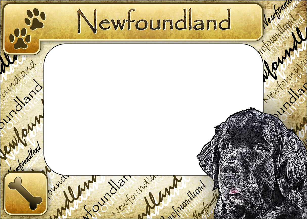 Newfoundland - ColorWorks Magnetic Dog Breed Mattes