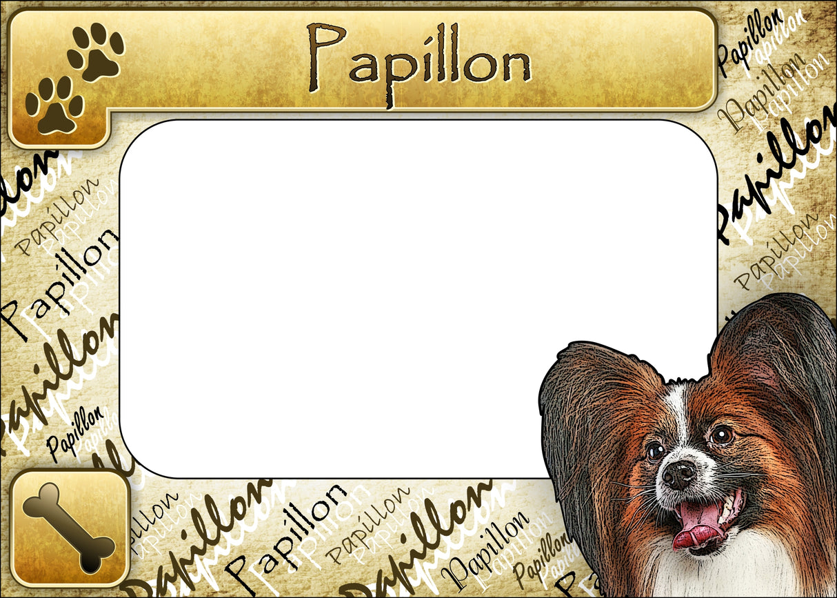 Papillon - ColorWorks Magnetic Dog Breed Mattes