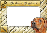 Rhodesian Ridgeback - ColorWorks Magnetic Dog Breed Mattes