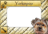 Yorkipoo - ColorWorks Magnetic Dog Breed Mattes