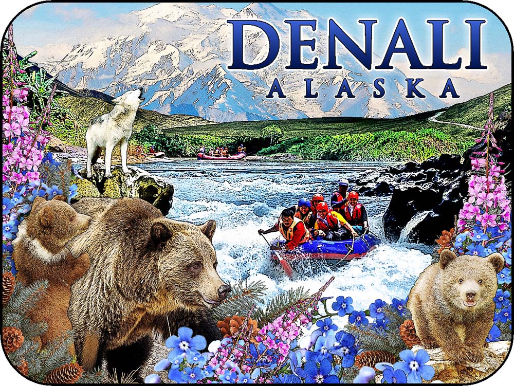 Delani Alaska Rafting & Wildlife Landscape