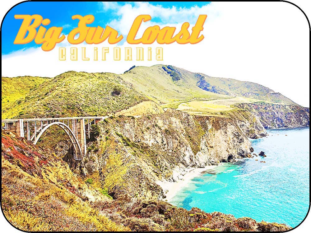 Big Sur Coast California Bridge Alt