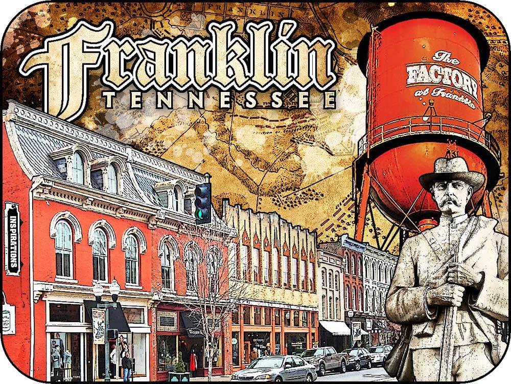 Franklin Tennessee Destination Collage