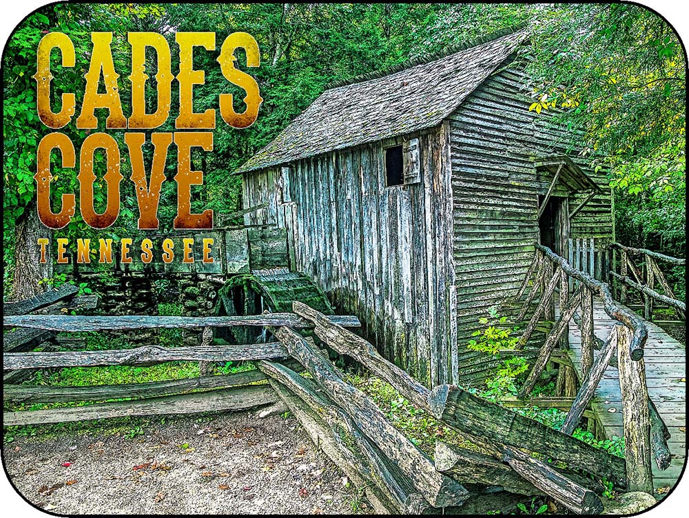 The Great Smoky Mountains Cades Cove Forest Cabin