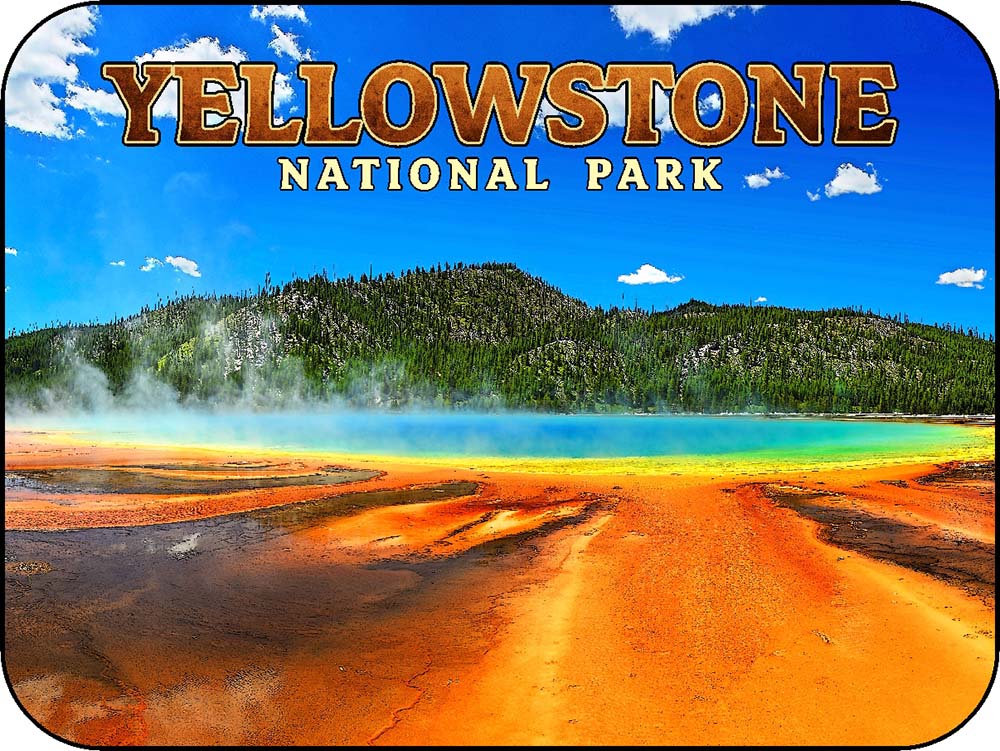 Yellowstone Colorful Spring