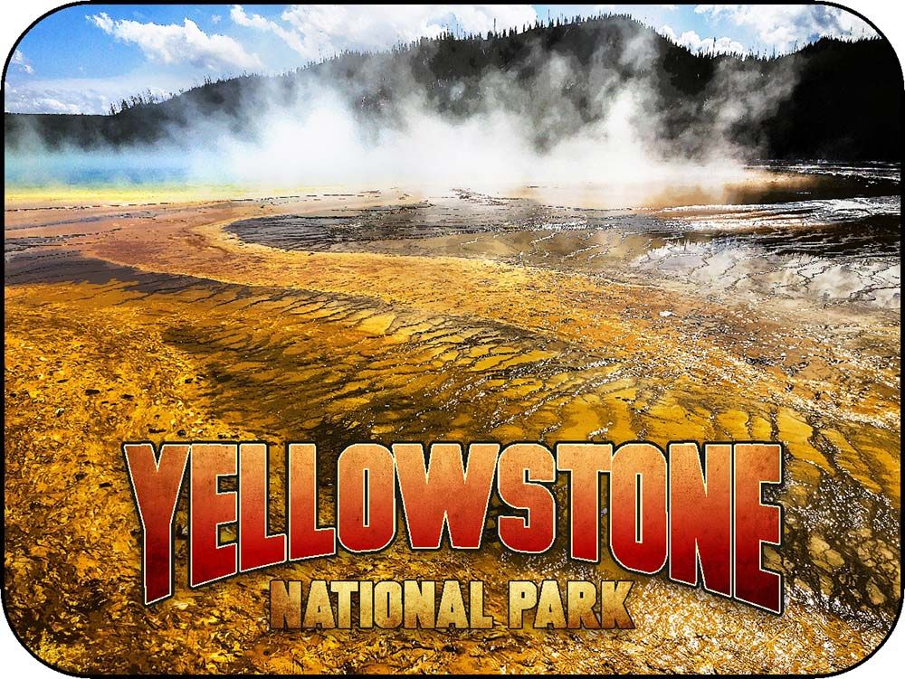 Yellowstone Spring Steam