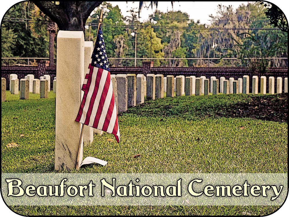 South Carolina Beaufort National Cemetery Color