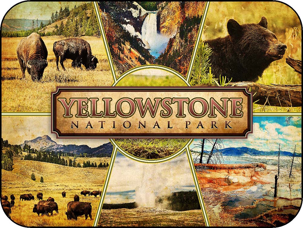 Yellowstone National Park Quadrant