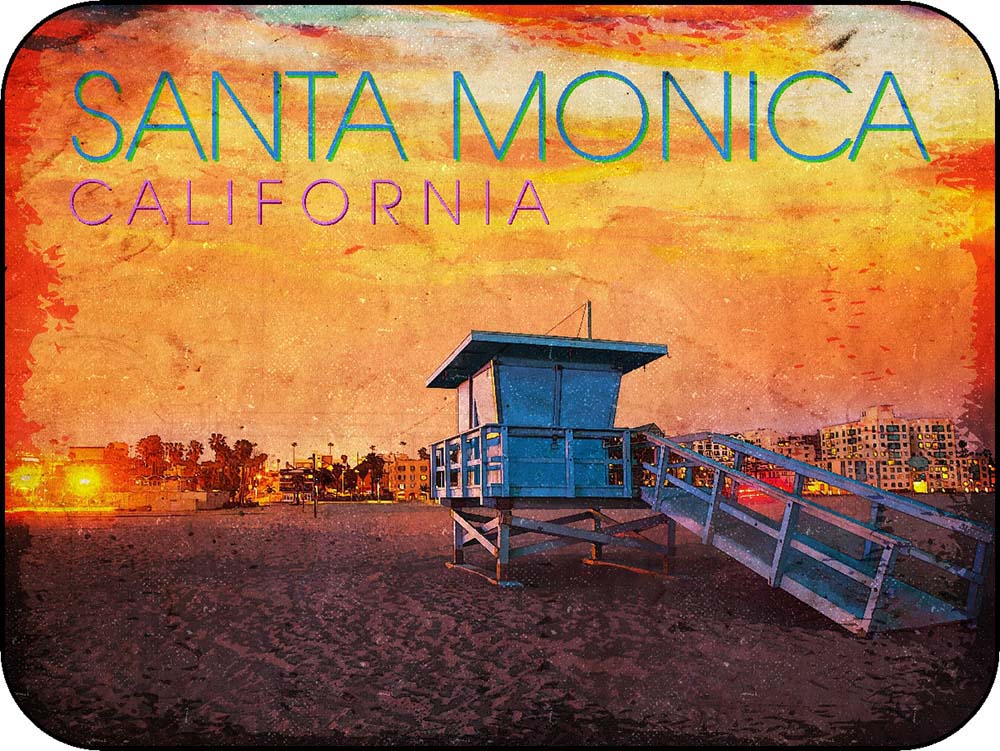 Santa Monica Pier California Lifeguard