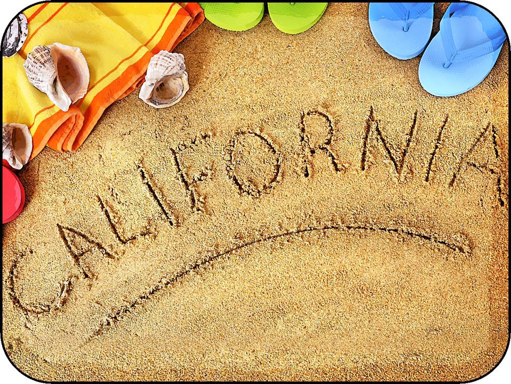 California Sand Text