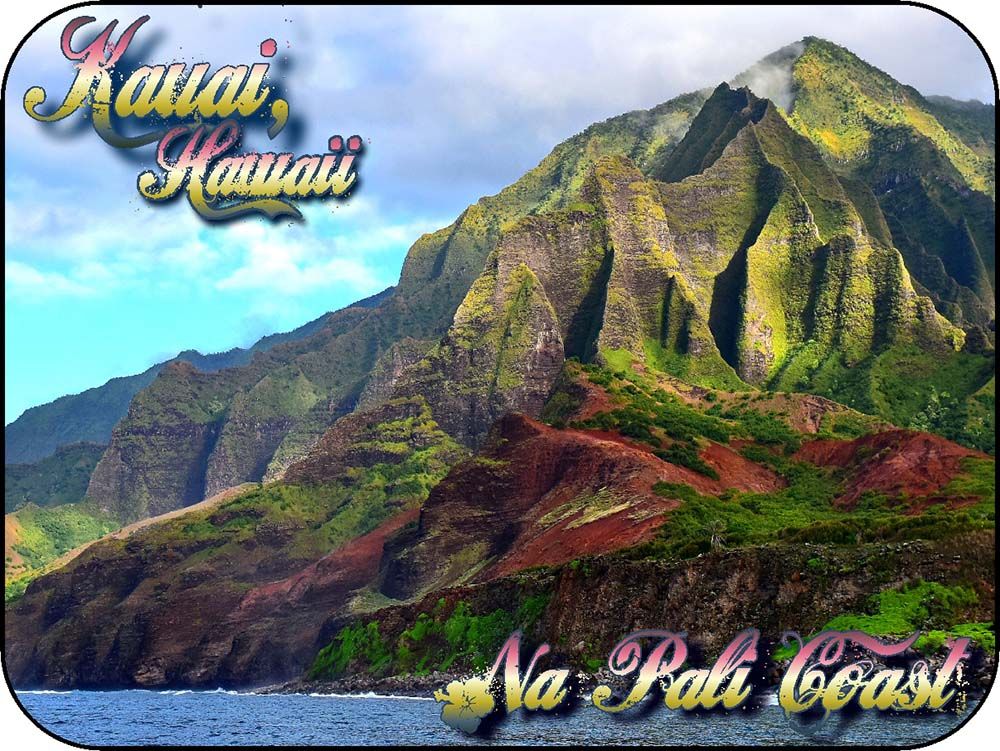 NaPali Coast Hawaii Magnet