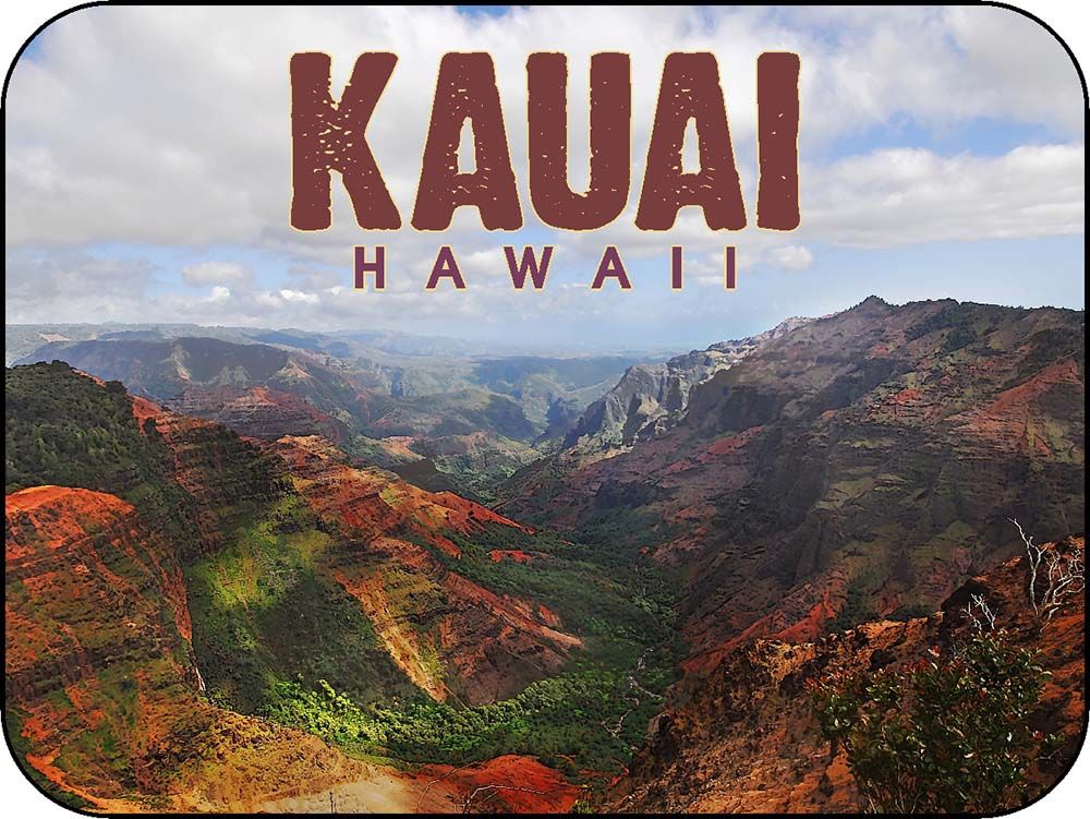 Kauai Hawaii Waimea Canyon Clean