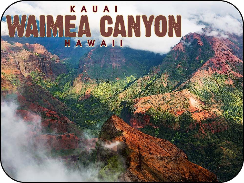 Kauai Hawaii Waimea Canyon Clean