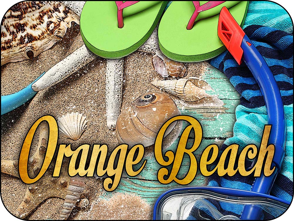 Orange Beach Florida Beach Accessories Magnet