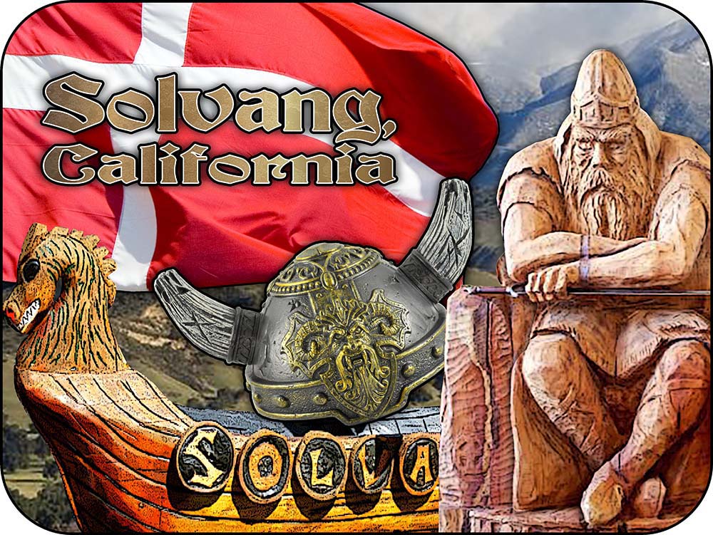 Solvang California Viking Magnet