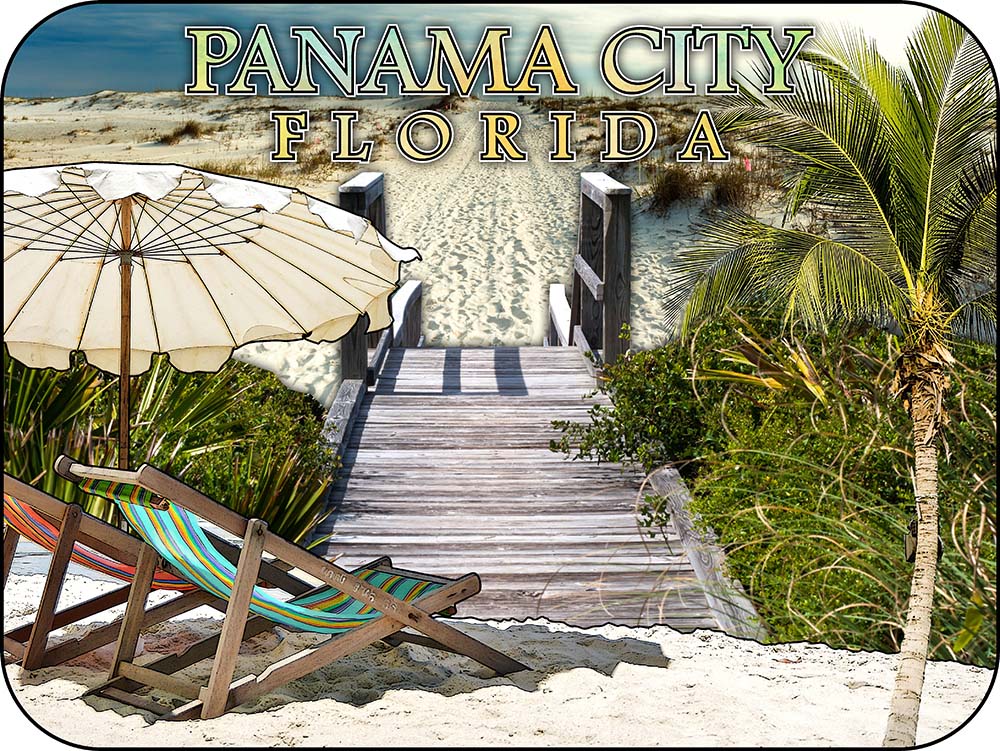 Panama City Florida Magnet