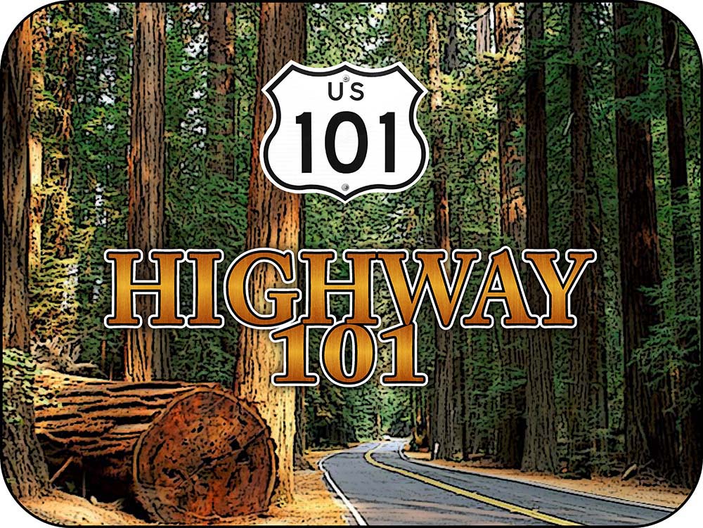 Trees of Mystery Hwy 101 California Magnet