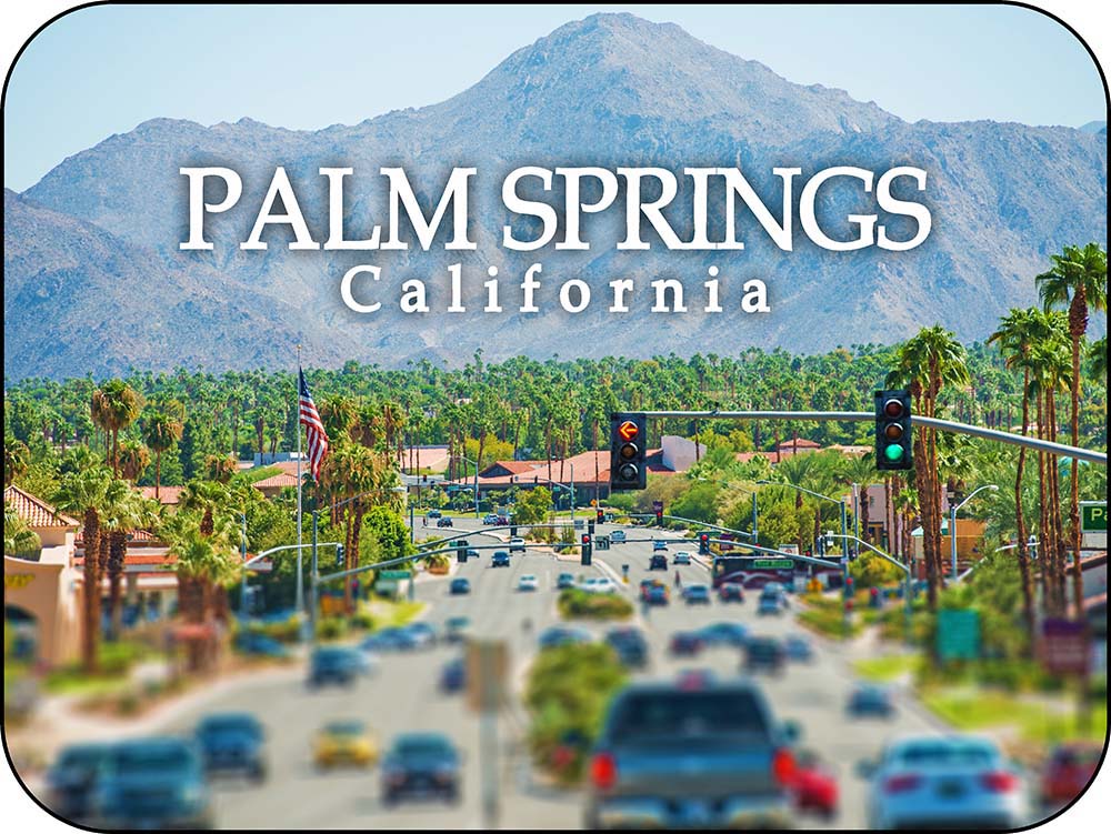 Quad Palm Springs California Magnet