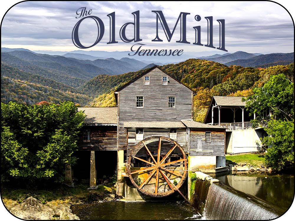 The Old Mill Tennessee Pigeon Forge Magnet