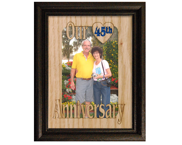 45th Anniversary (Sapphire) Frame