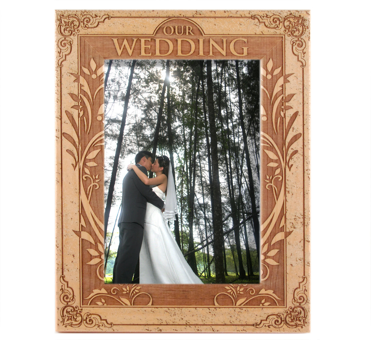 Decorated Summer Wedding Frame