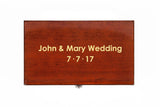 Wine Box Set with Wine Tools - Rosewood Piano Finish - Double