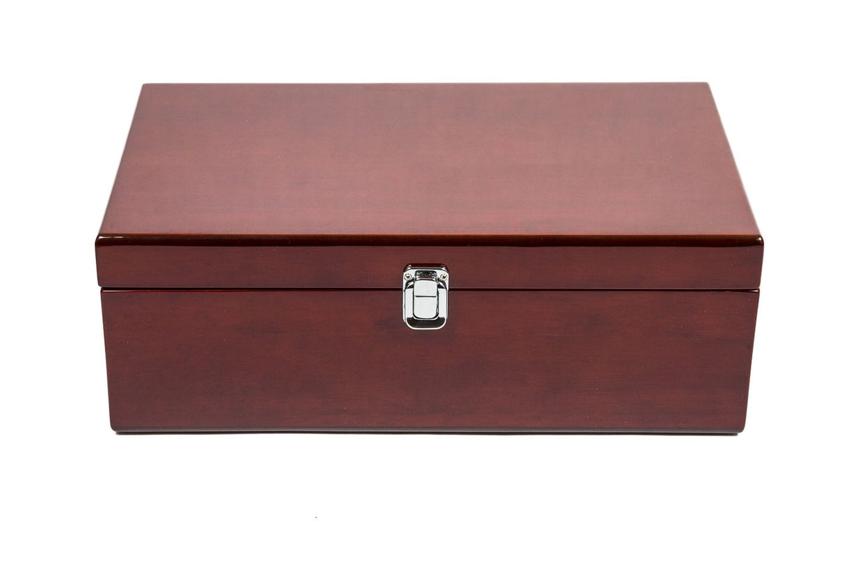 Wine Box Set with Wine Tools - Rosewood Piano Finish - Double